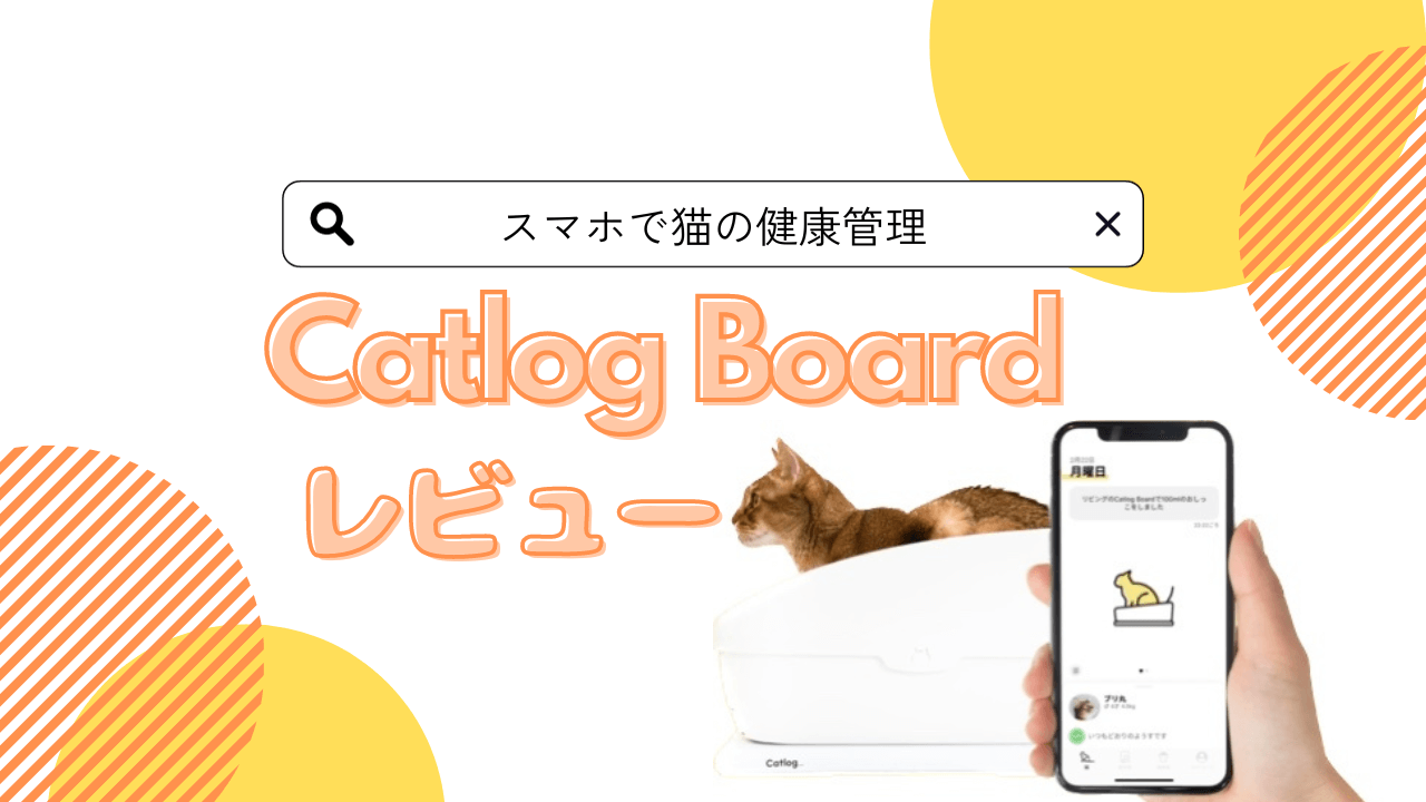 Catlog Boardレビュー】猫の健康をスマホでサポートしよう Catlog Boardレビュー】猫の健康をスマホでサポートしよう